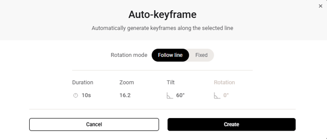 auto keyframes menu-1