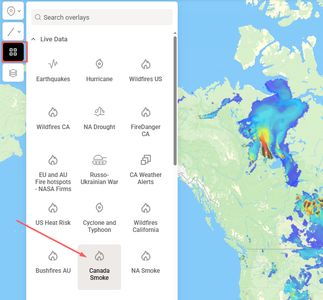 canada smoke