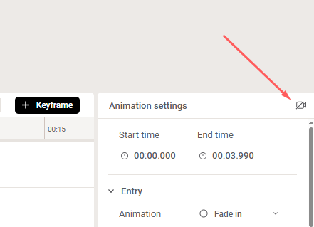 remove animation