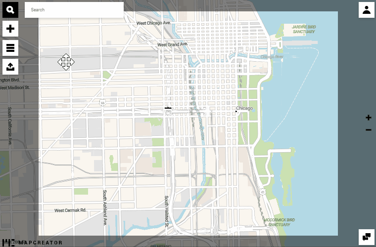 tilt and rotate the map_printable 3d map